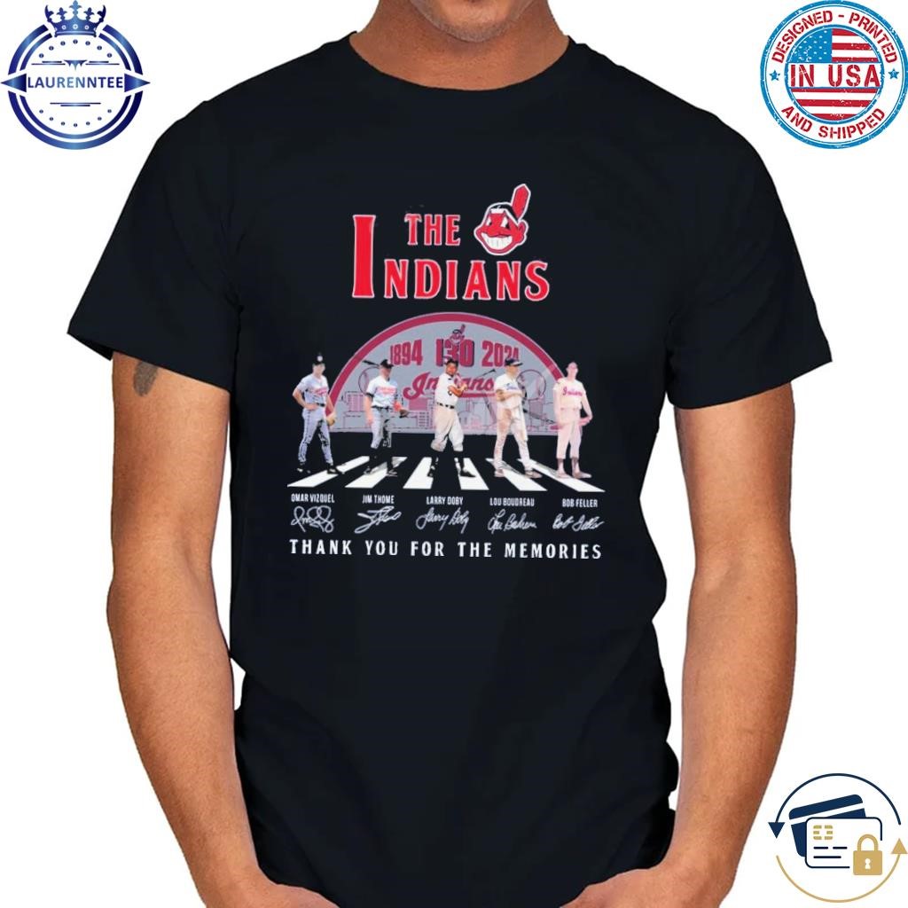 Official The indians 130 years of 1894-2024 thank you for the memories shirt