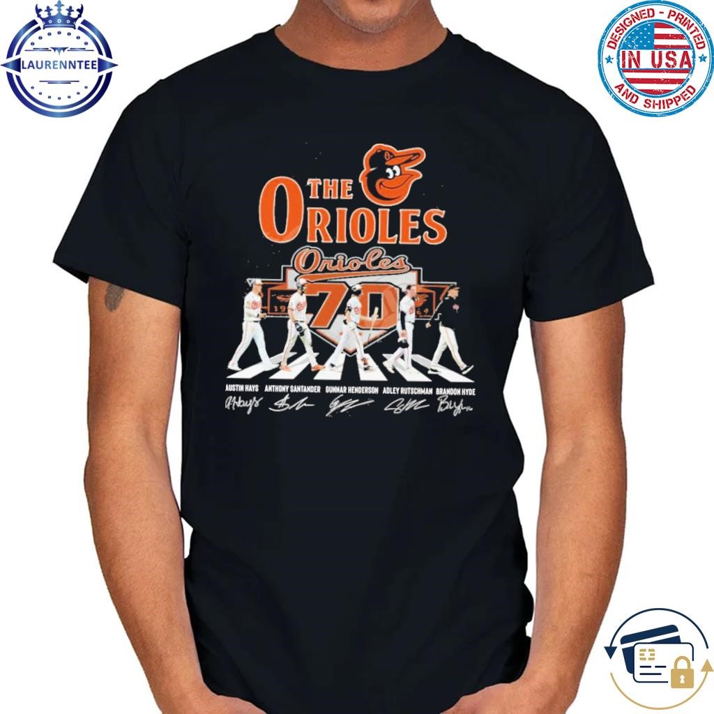 Official The orioles 70 years of 1954-2024 baltimore orioles shirt