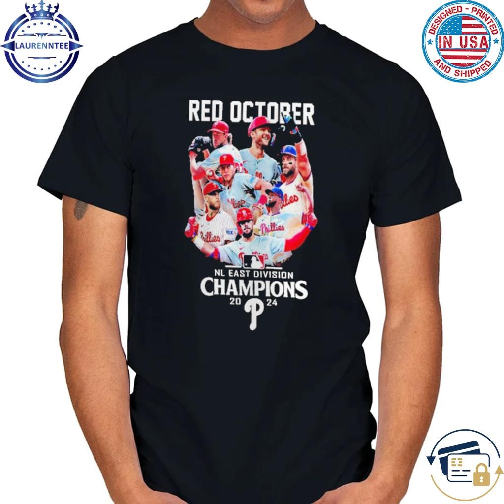 Philadelphia phillies 2024 we own the nl east division champions shirt