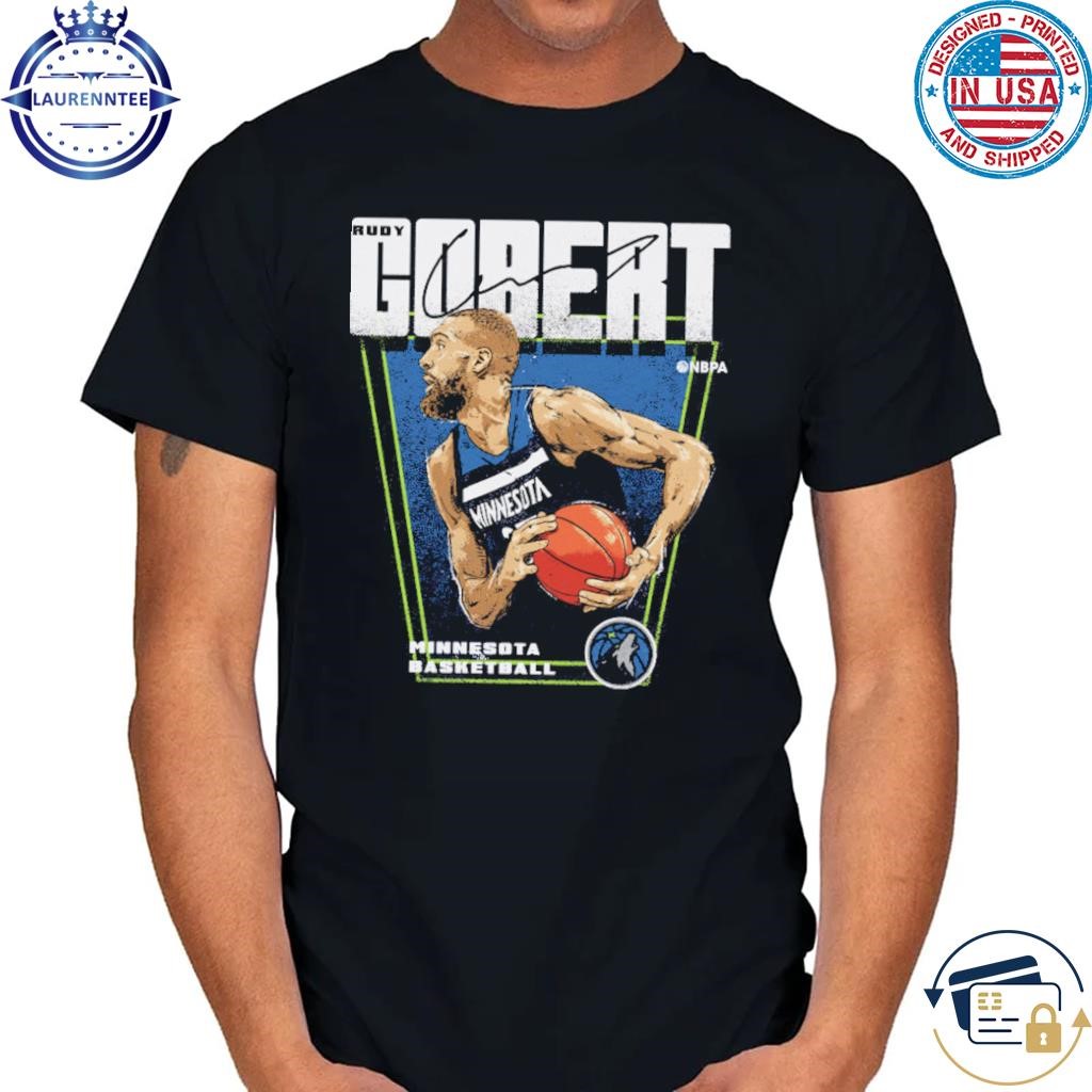 Rudy gobert minnesota timberwolves premiere signature shirt