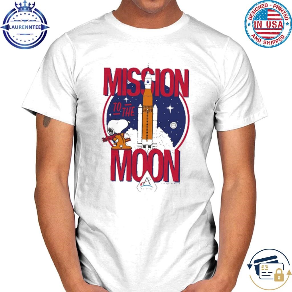 Snoopy mission to the moon shirt