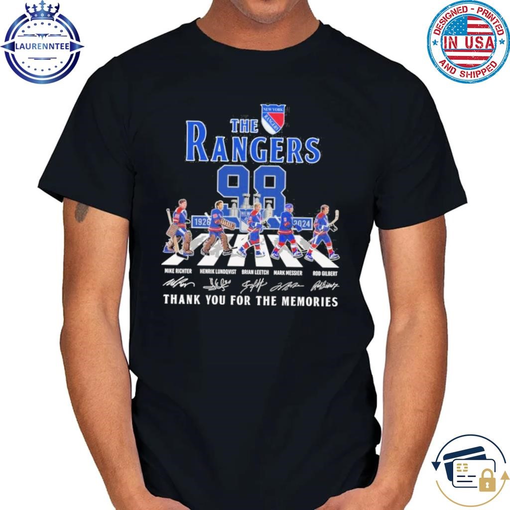 98 years of the rangers legends Texas rangers thank you for the memories signature shirt