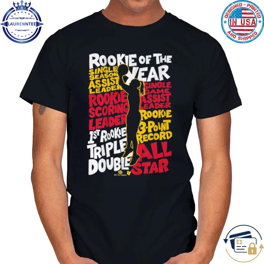 Caitlin clark rookie of the year things 1st rookie triple double shirt