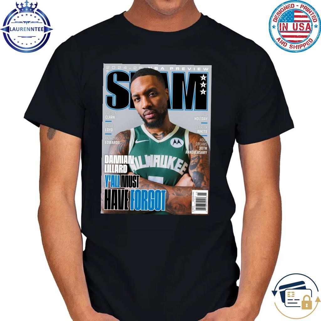 Let slam 252 serve as a reminder that damian lillard will end up in the hall of fame one day shirt