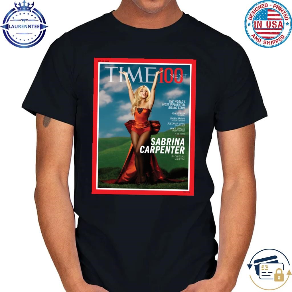 Lucy feldman time 100 next the world's most iuential rising stars sabrina carpenter shirt