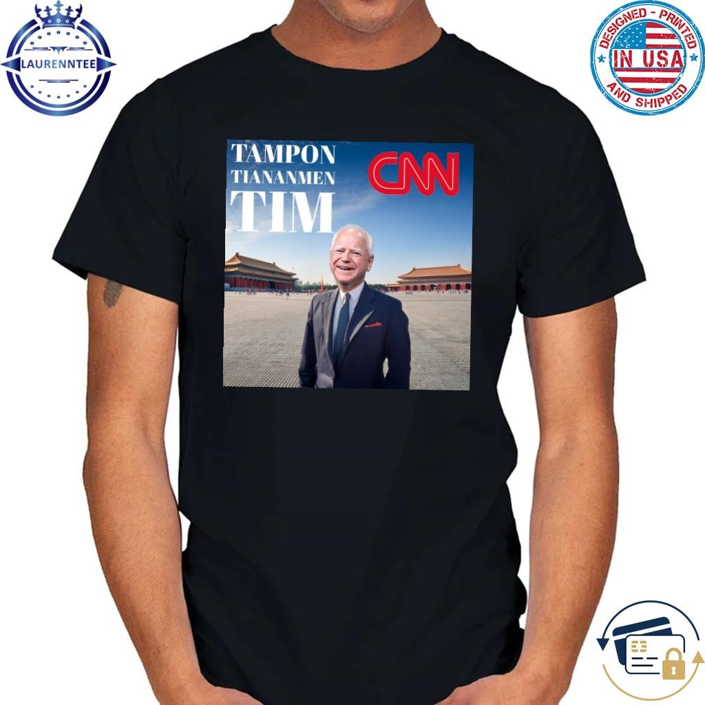 Original Tampon Tiananmen Tim Jd Vance Cnn Tampon Tiananmen Tim T Shirt