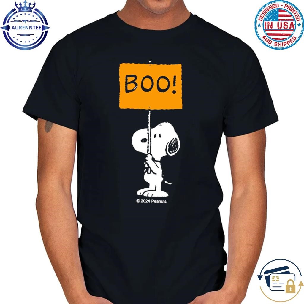 Peanuts snoopy boo shirt