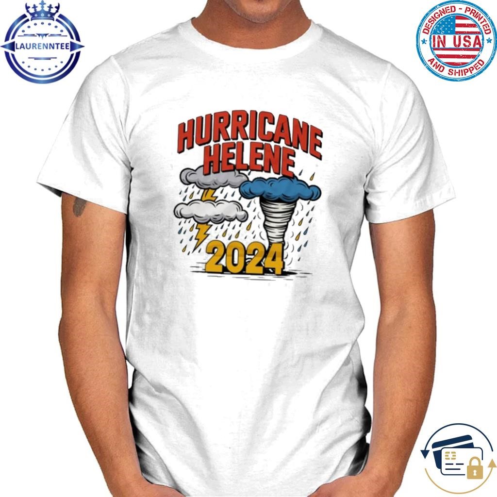 Survived Helene 2024 Weather Enthusiast Storm Tracker Shirt