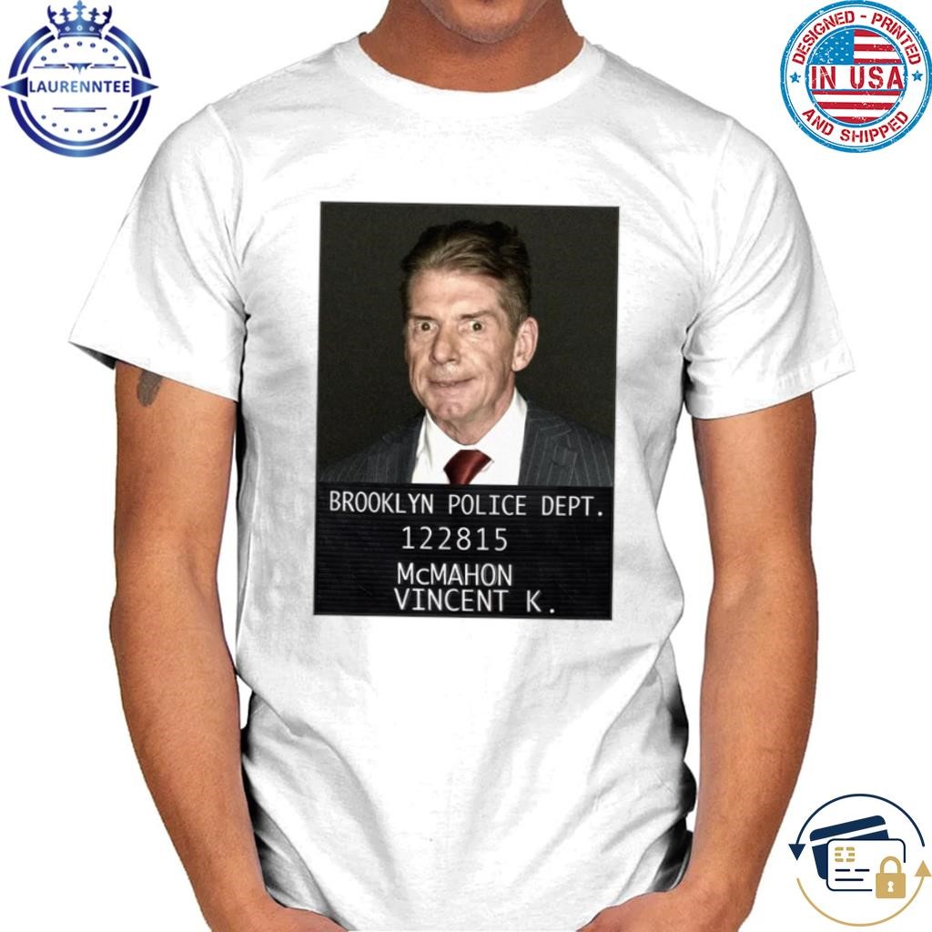 Vince mcmahon shot shirt