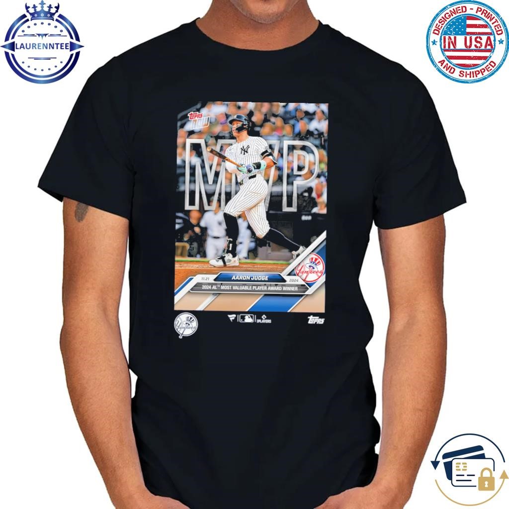 Aaron Judge New York Yankees Topps 2024 American League MVP Limited Edition T-Shirt