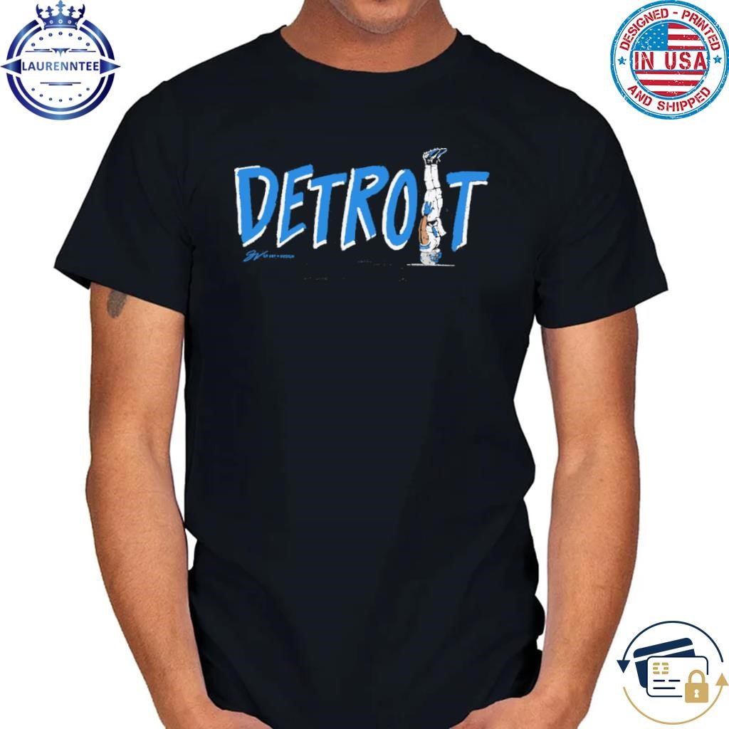 Detroit football stand up shirt