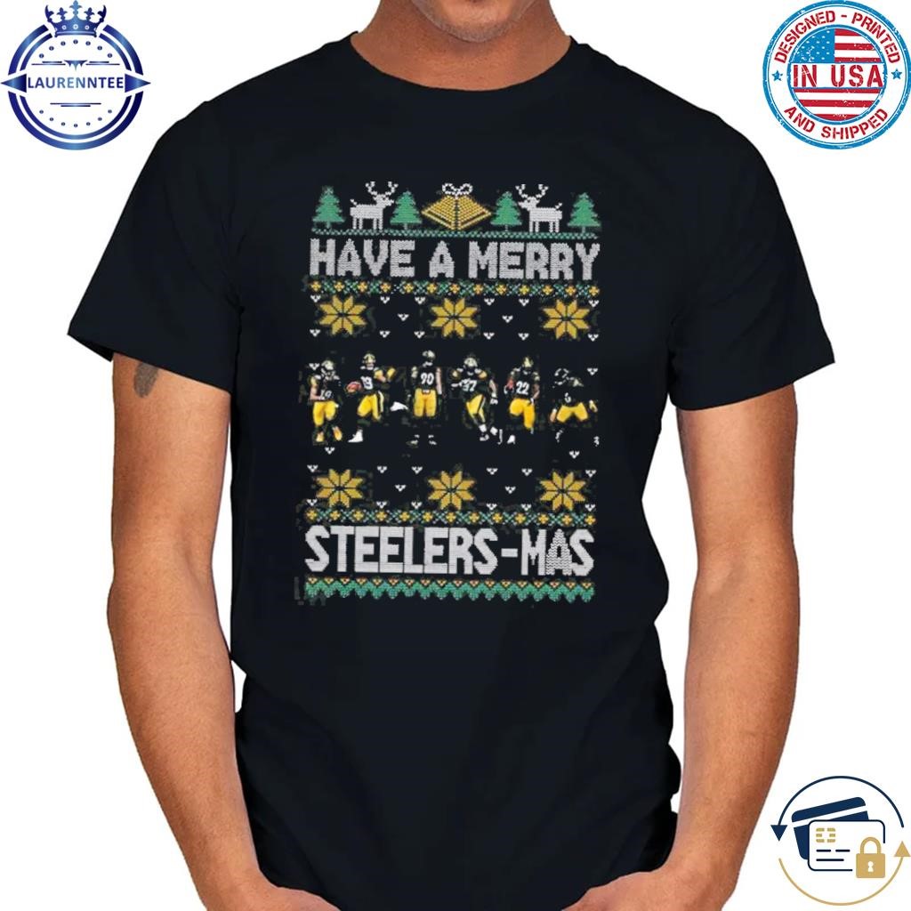 Have a merry p steelers mas ugly Christmas sweater