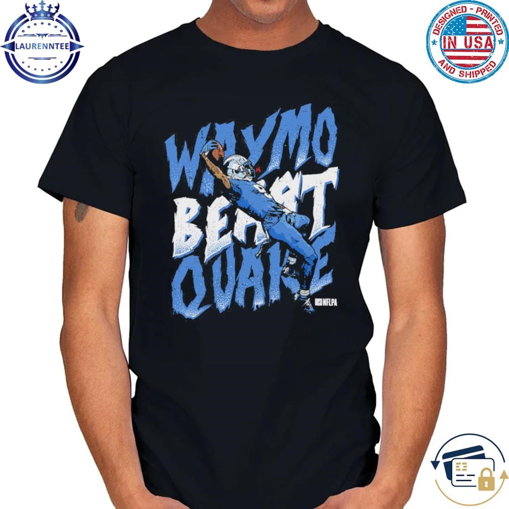 Jameson williams detroit waymo beast quake shirt