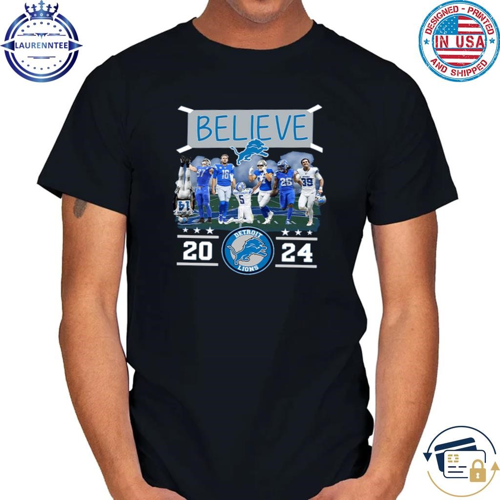 Lions believe 2024 shirt