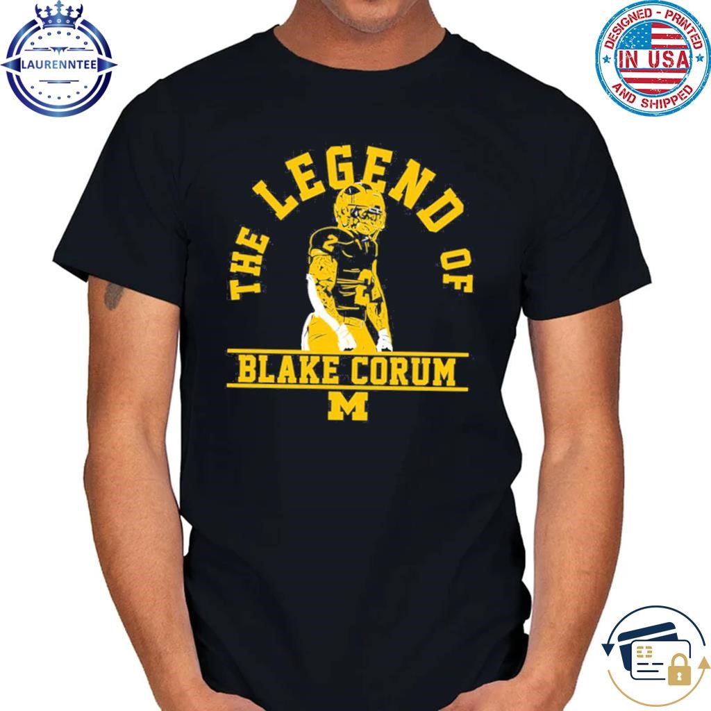 Michigan the legend of blake corum shirt