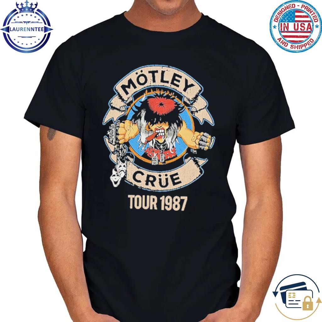 Motley Crue Girls Girls Girls Tour 1987 T-Shirt