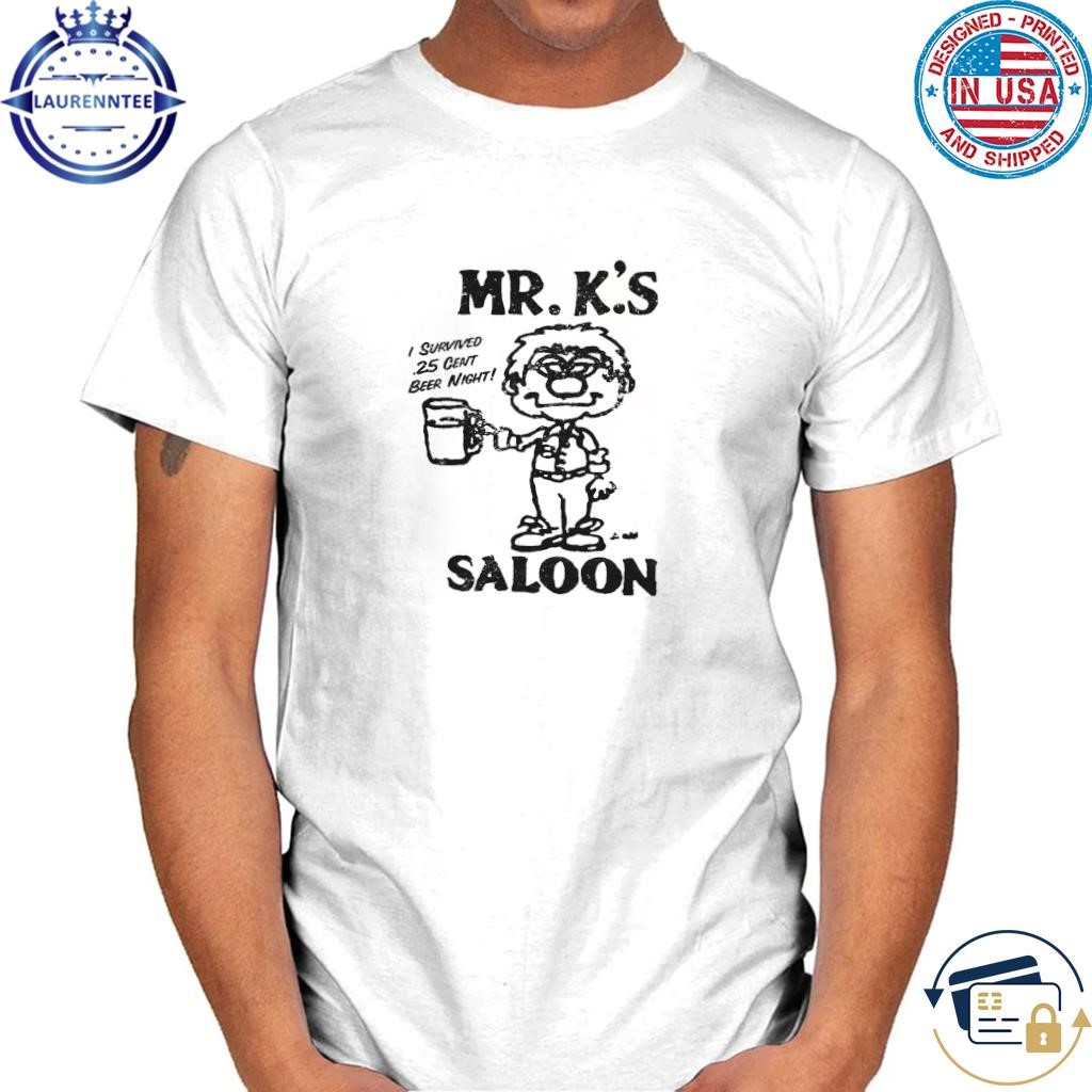 Mr. k's saloon shirt