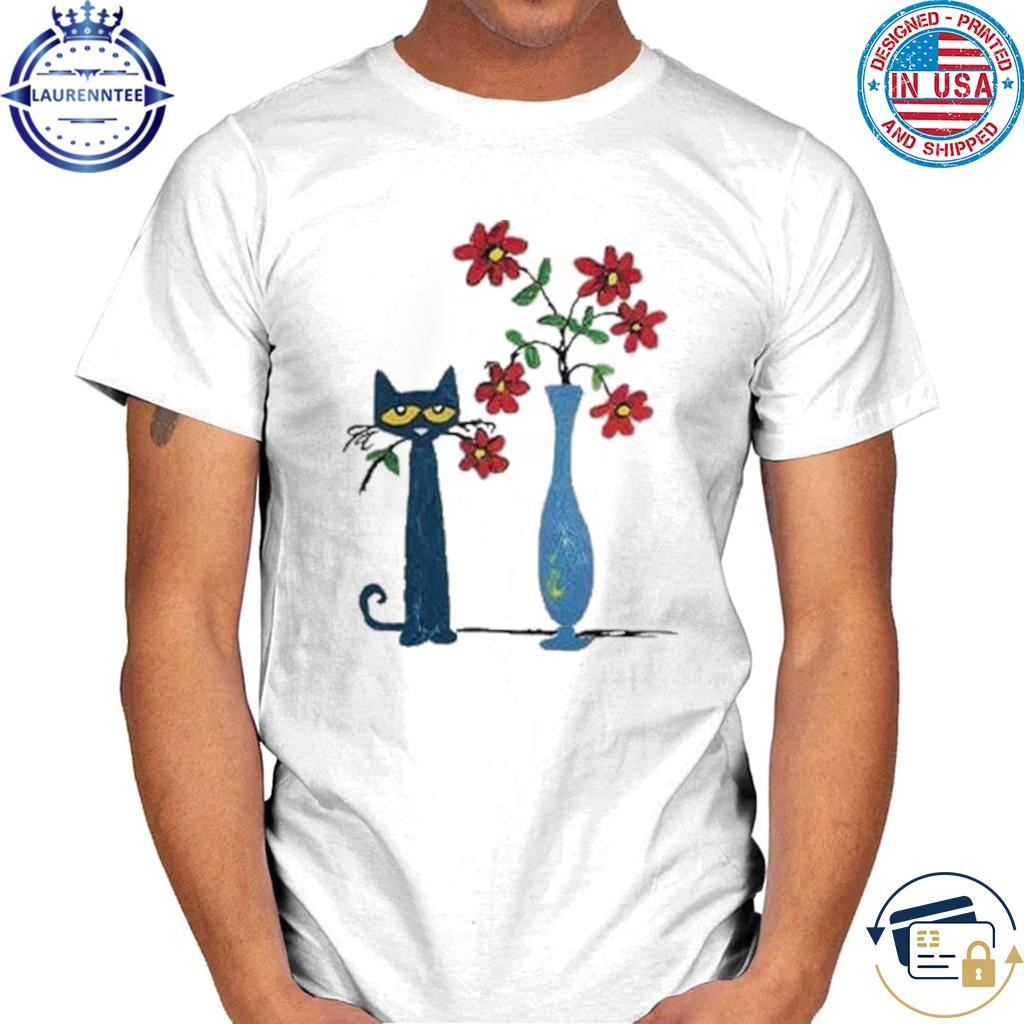 Pete The Cat Flower T Shirt