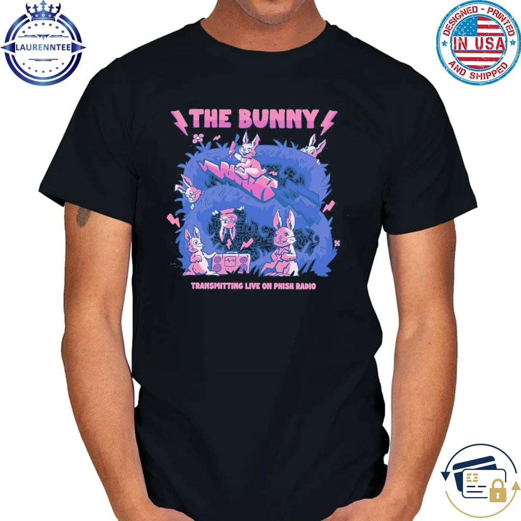 Phish dry goods the bunny radio shirt