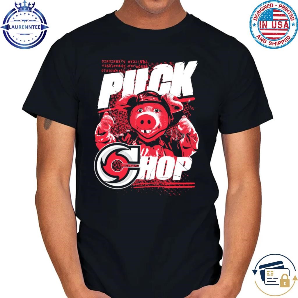 Puckchop mascot shirt