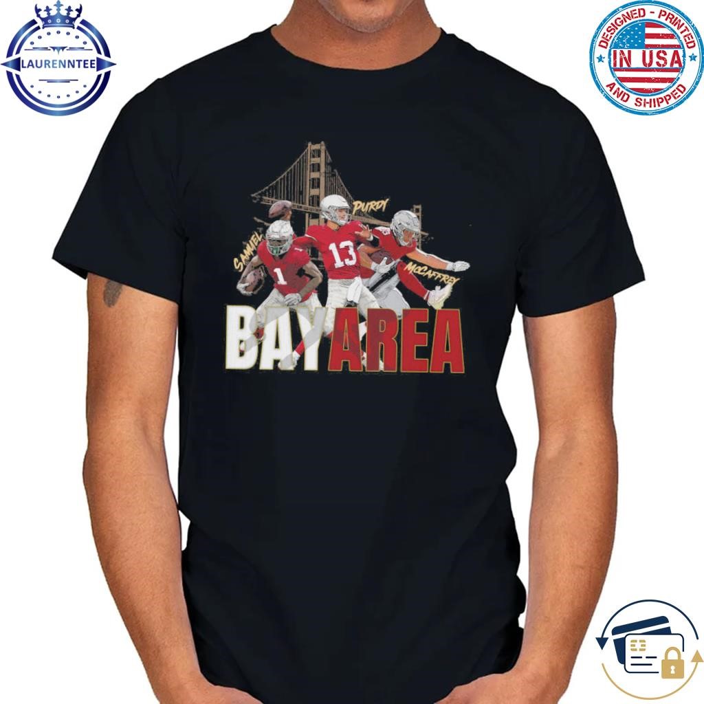 San francisco football bay area trio shirt