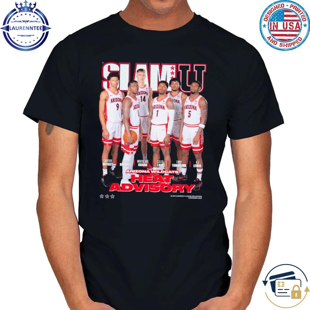 Slam cover shirt - arizona wilDcats