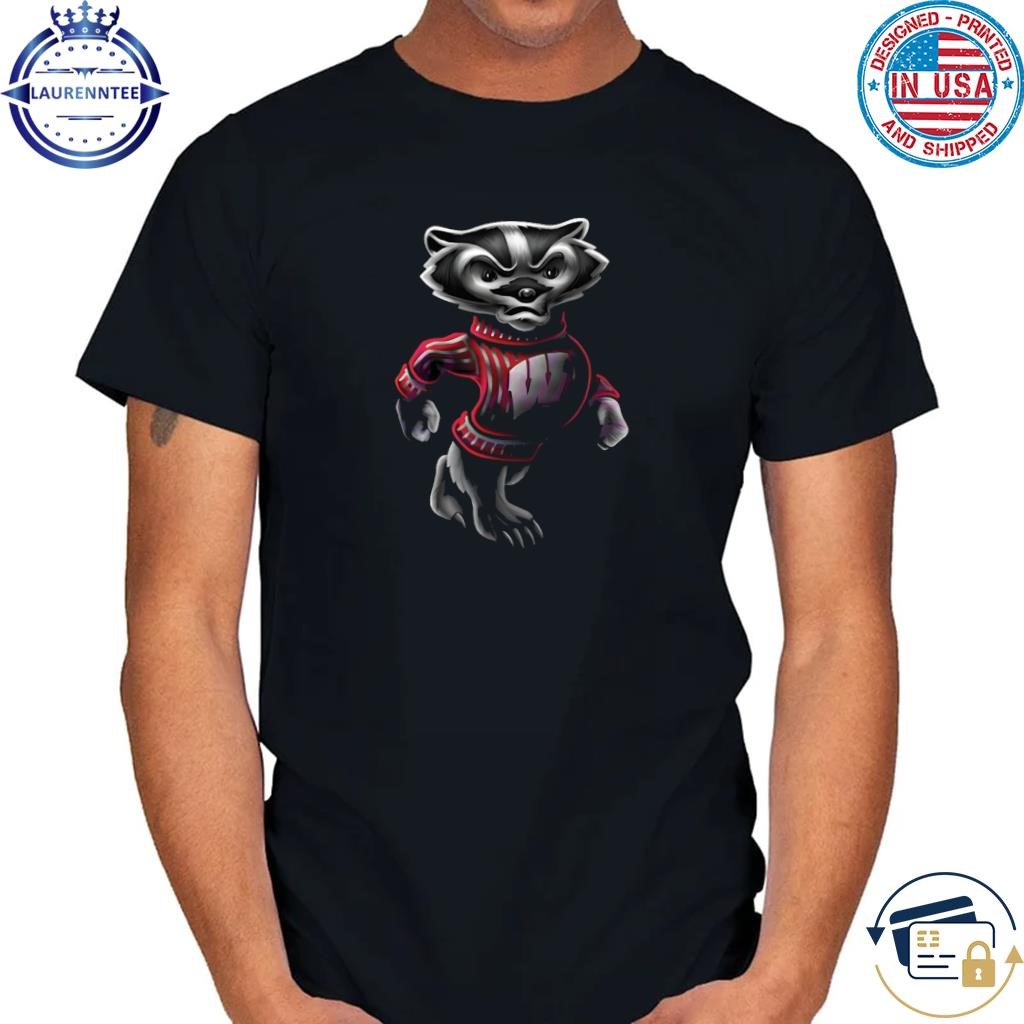 Wisconsin badgers football midnight mascot shirt