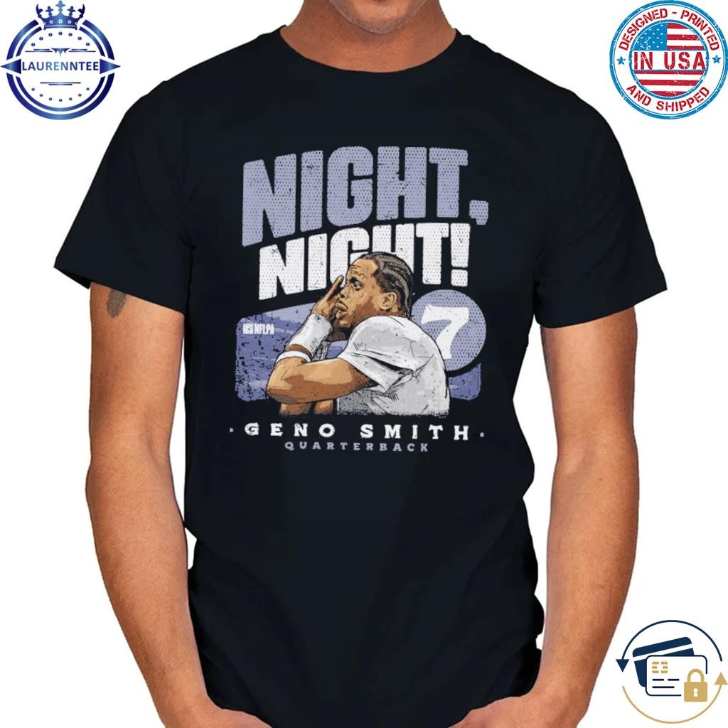 Geno smith seattle night night shirt