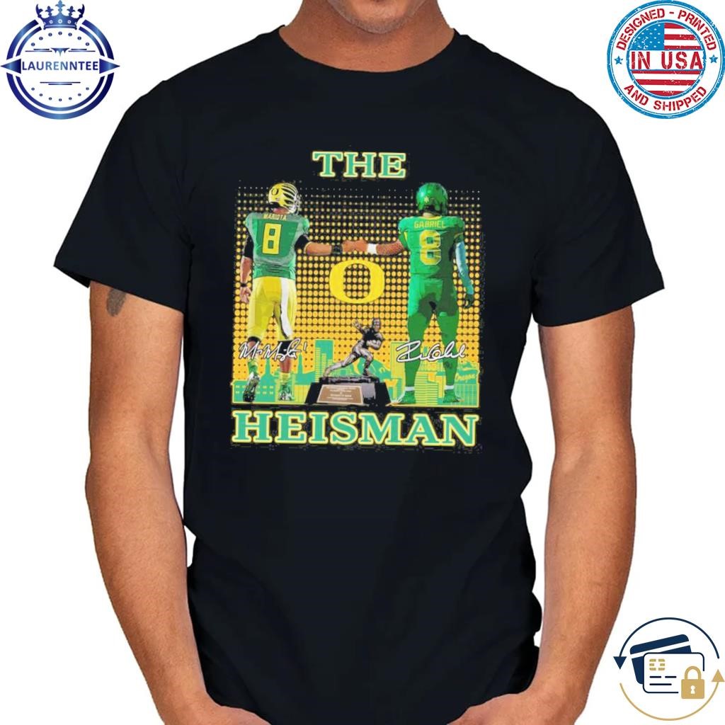 Oregon Ducks The Heisman Mariota Gabriel 2024 T-Shirt