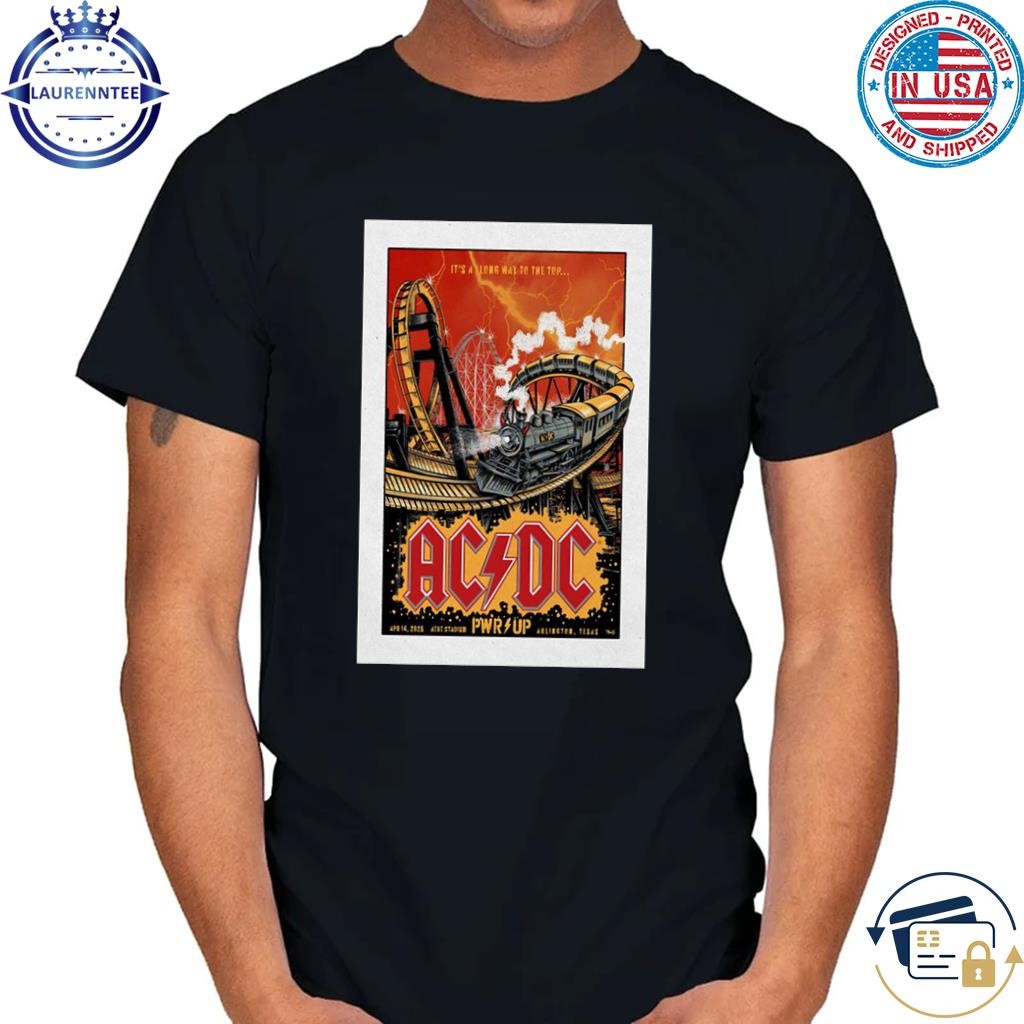 Tour Power Up Tour 2025 at AT&T Stadium Show ACDC Apr 14 2025 shirt ...